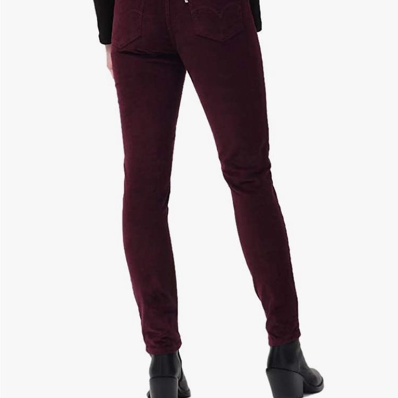 Levi’s 721 high rise skinny button front corduroy size 30 - Picture 10 of 12